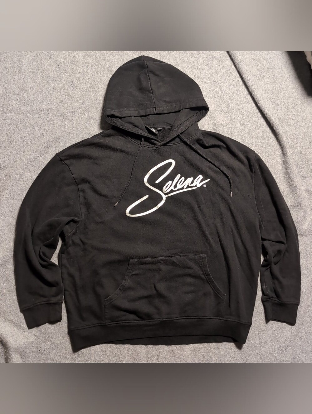 Selena Black Graphic Hoodie Sweatshirt Unisex XL 2019 Official Merch